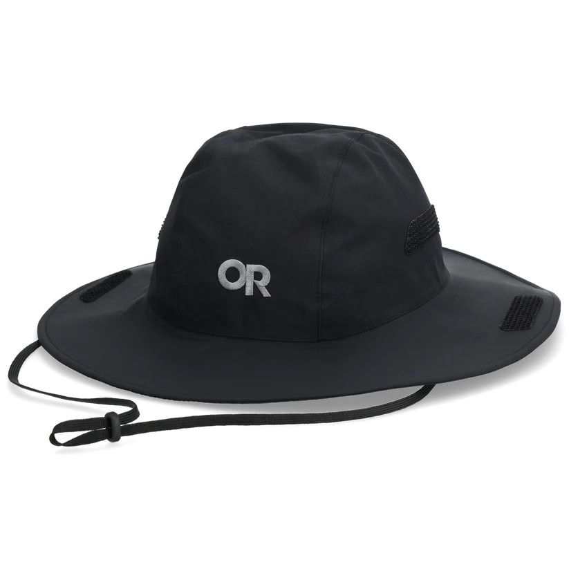 Outdoor Research Seattle Rain Hat, Size: Small, Colour: Black