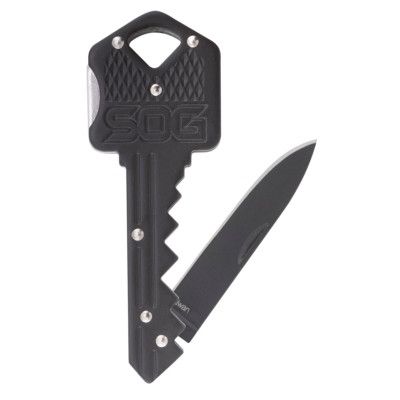 Sog Black Key Folding Knife