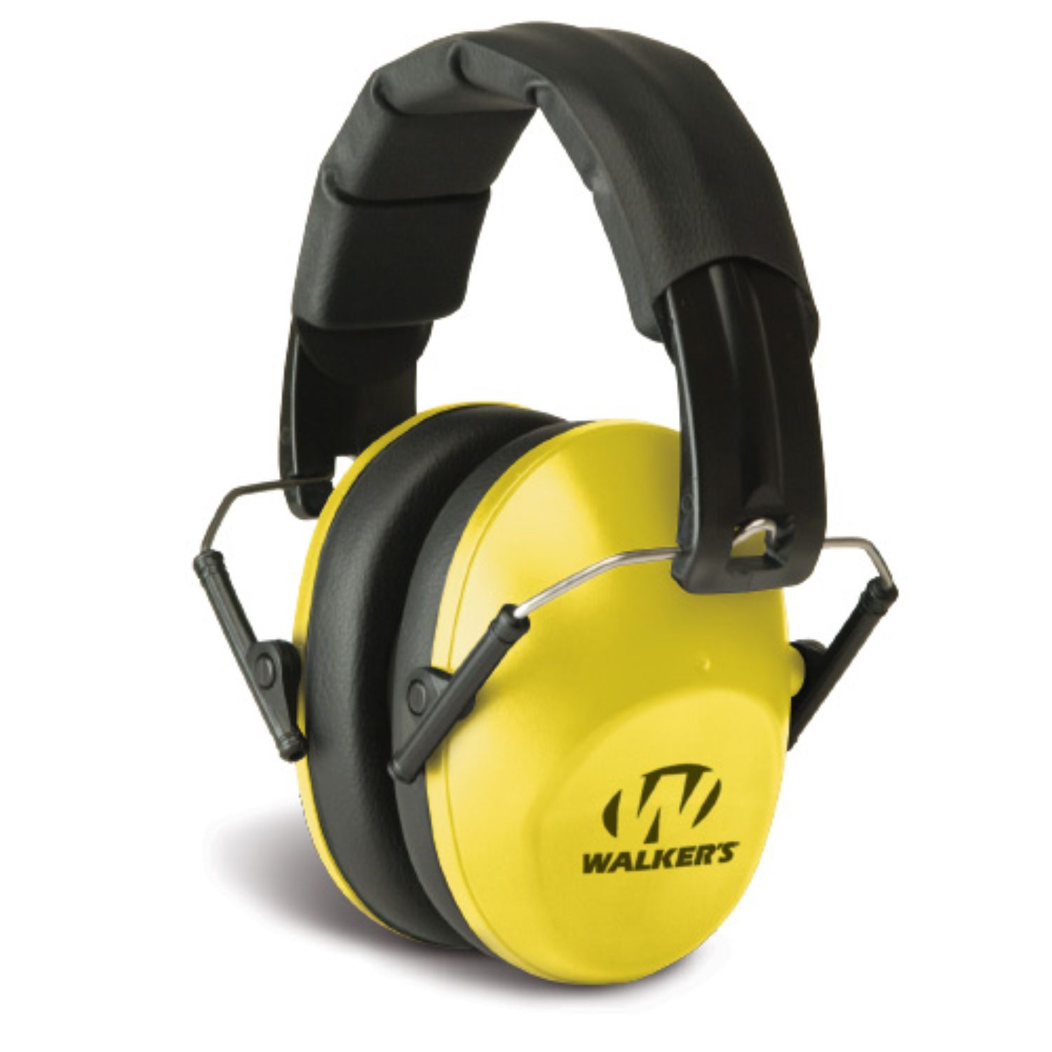 Walkers Game Ear Pro Low Profile Folding Muff Yellow