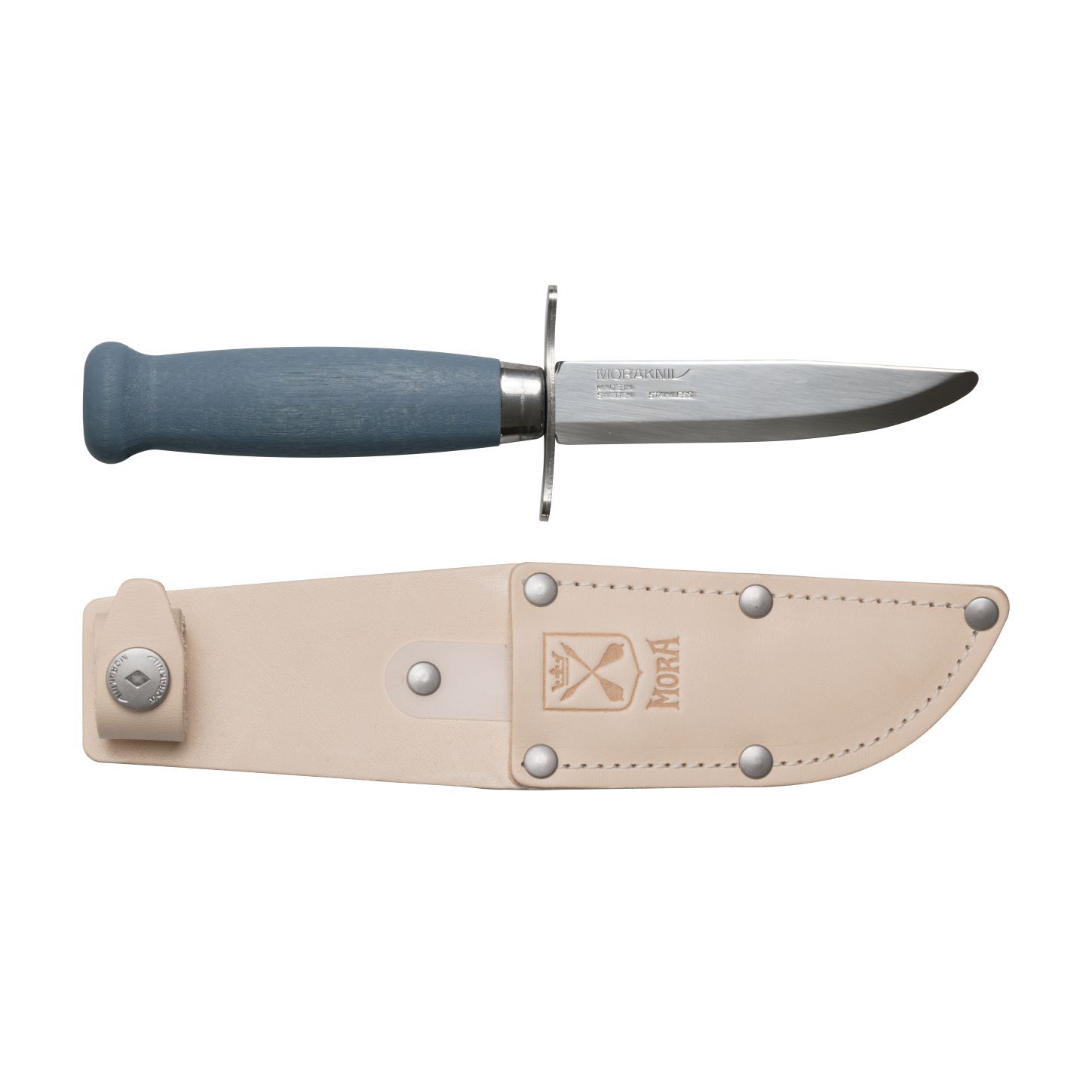 Morakniv Scout 39 Safe (S) Fixed Blade Knife, Colour: Blueberry Blue