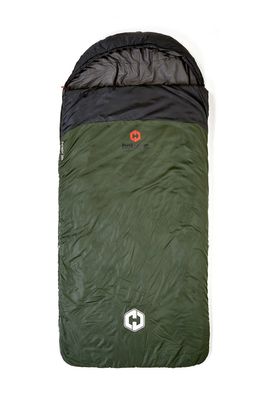 Hotcore Fatboy 250 Oversize Rectangular Sleeping Bag -10°C Green