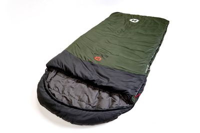 Hotcore Fatboy 400 Oversize Rectangular Sleeping Bag -30°C Green