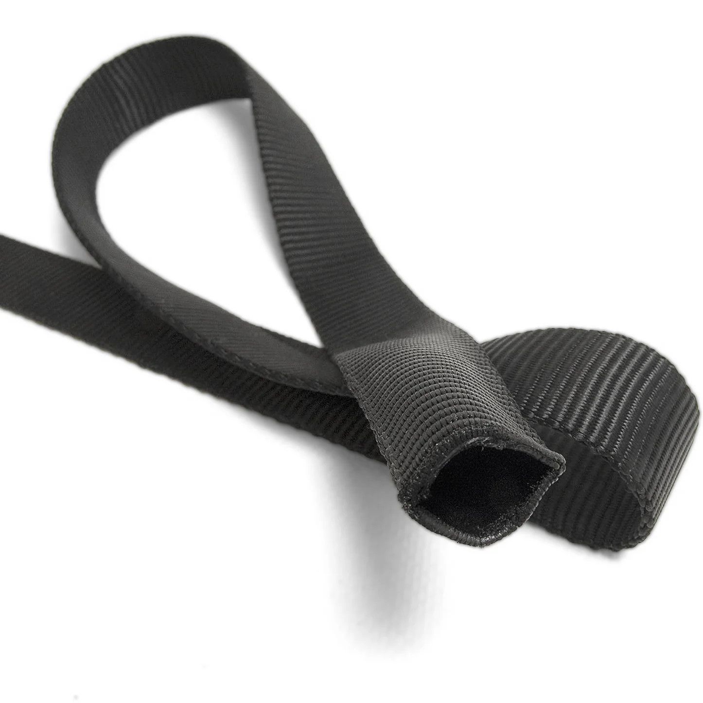 Tubular Webbing Black per Meter