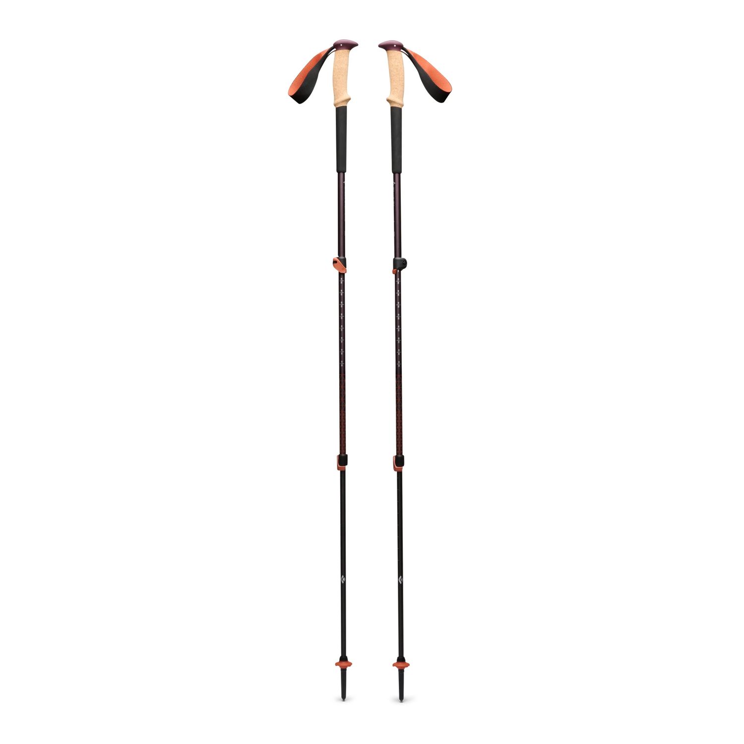 Black Diamond Trail Cork Trekking Poles, Colour: Fig