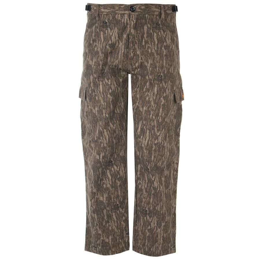 Habit Youth's Macho Bear Cave 6 Pocket Camo Pant, Size: Small, Colour: Mossy Oak Bottomland