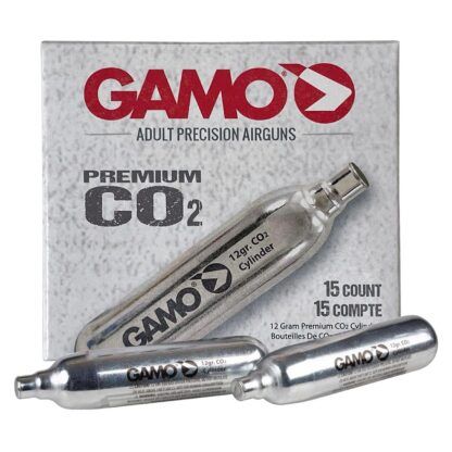 Gamo Premium CO2 12g Cartridges 15 Pack