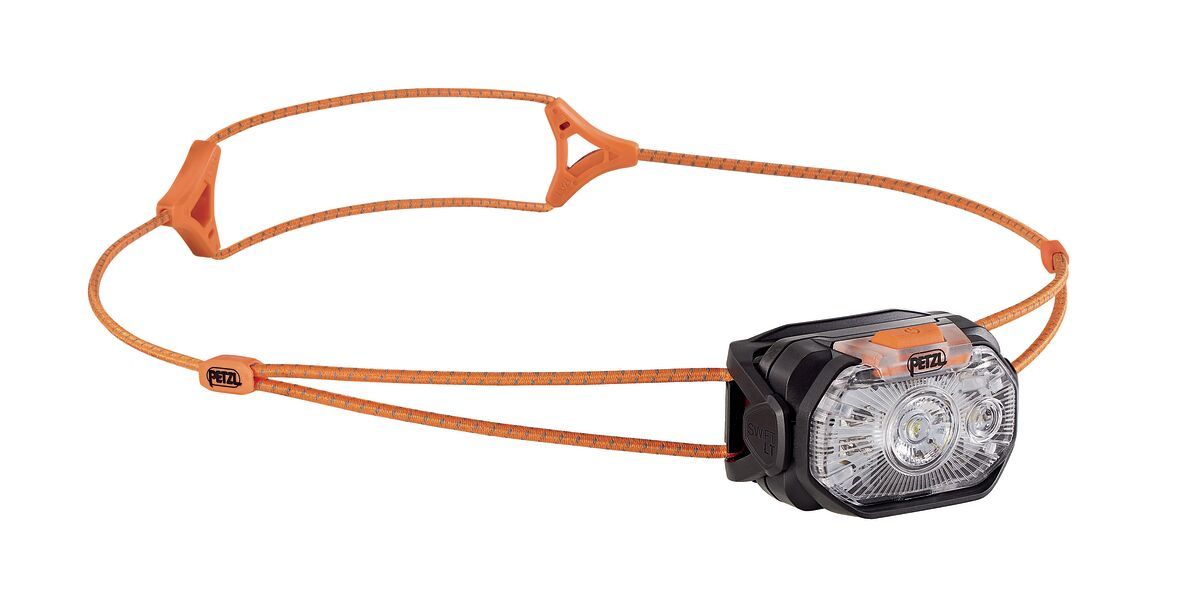 Petzl Swift LT Headlamp 380 Lumens, Colour: Black