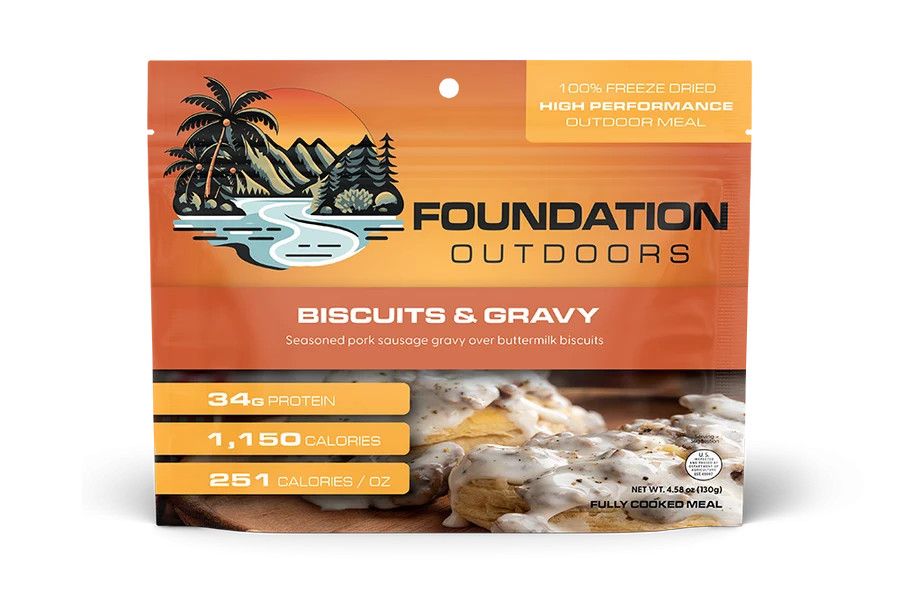 Foundation Outdoors Biscuits and Gravy - Pouch