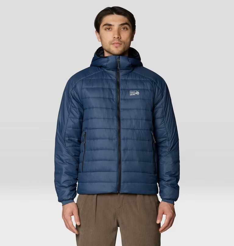 Mountain Hardwear Men's Free Element Hooded Jacket, Size: Small, Colour: Astral Blue