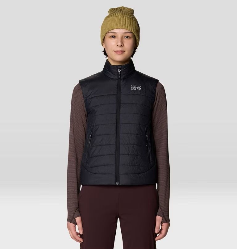 Mountain Hardwear Women's Free Element Vest, Size: XS, Colour: Black