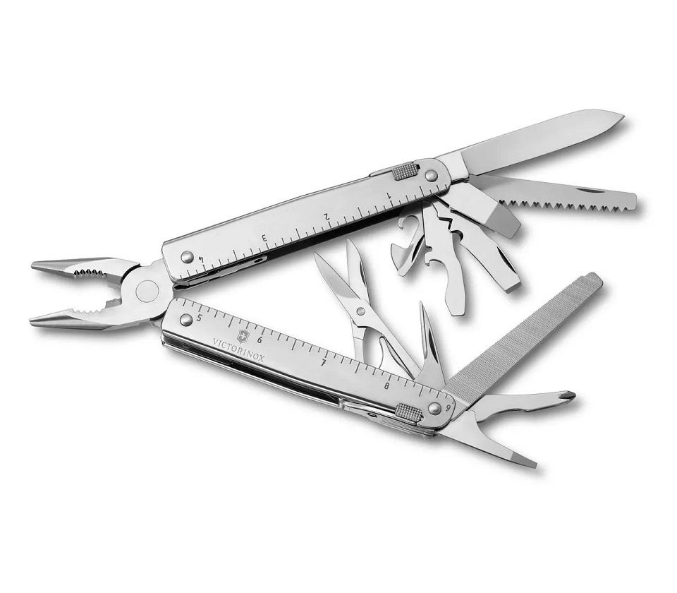 Victorinox Swiss Tool  X Multi-Function Knife - Leather Pouch