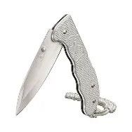 Victorinox Swiss Army Evoke  Alox Folding Knife Silver