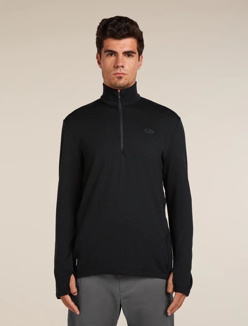 Icebreaker Men's Merino 300 Original Long Sleeve Half Zip Top
