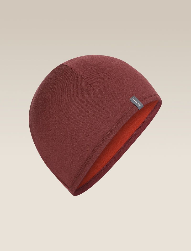 Icebreaker Unisex Merino 200 Oasis Reversible Beanie, Color: Agate/Port