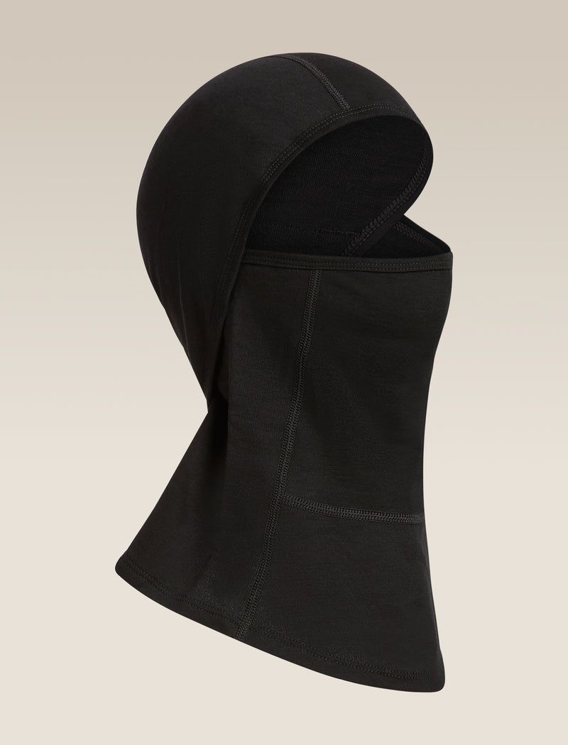 Icebreaker Unisex Merino 360 RealFleece Element Balaclava, Color: Black