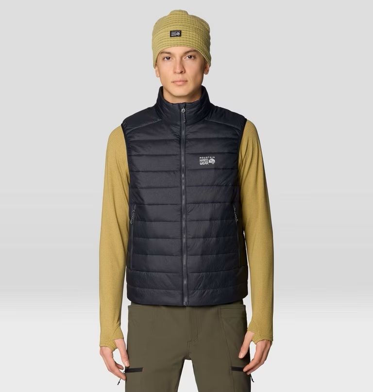 Mountain Hardwear Men's Free Element Vest, Size: Medium, Colour: Black