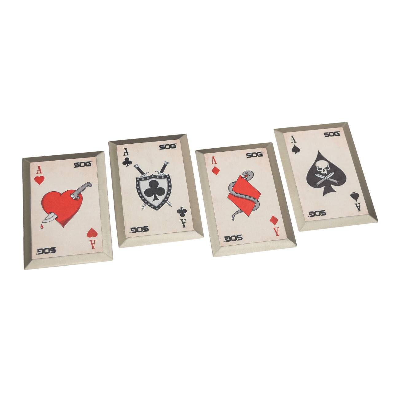 SOG Throwing Cards 4/Pack