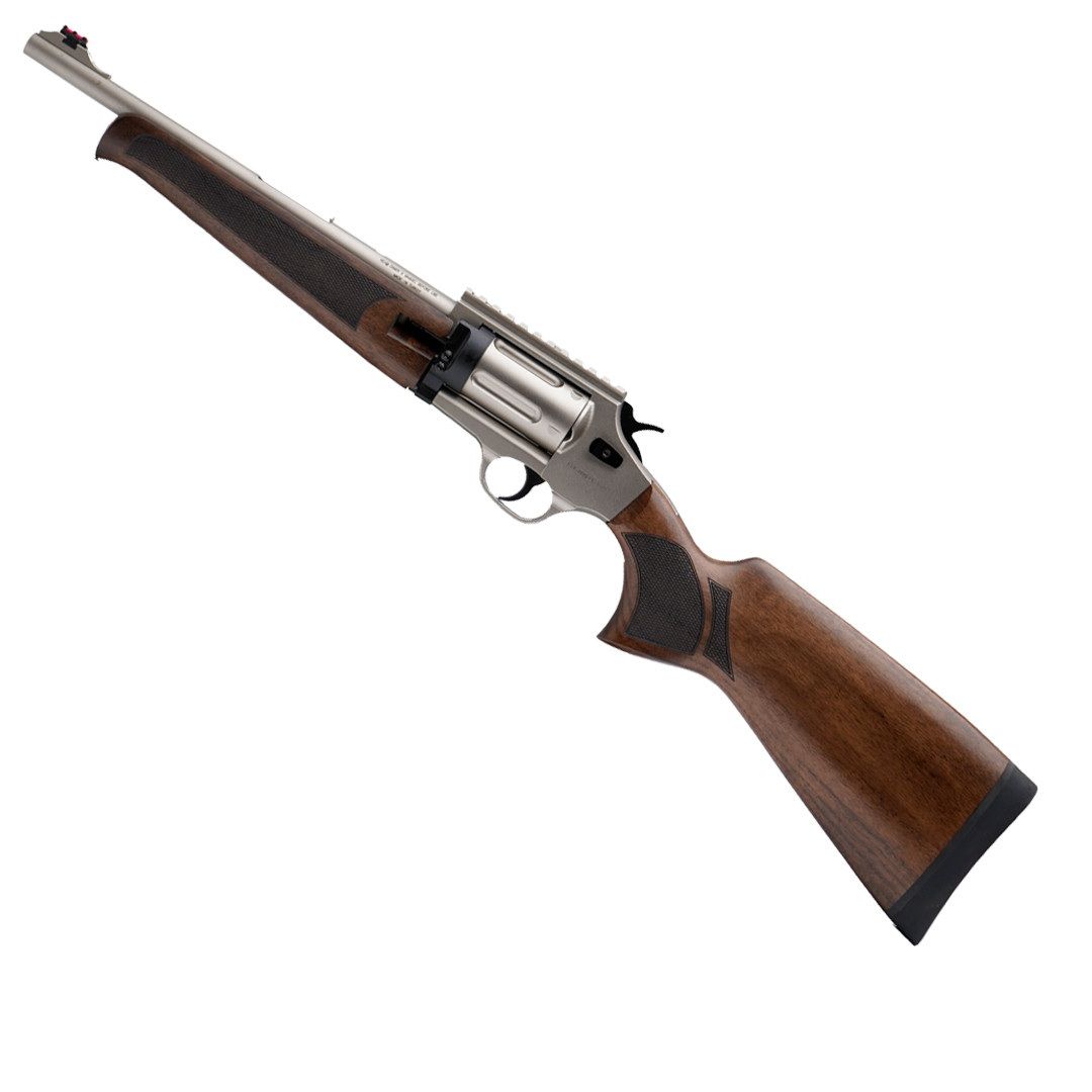 EGE Arms Nickel Revolver-Action Tactical Shotgun 410 Gauge Revolver 9.5" Barrel