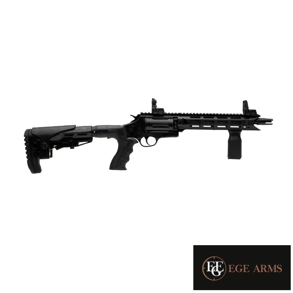 EGE Arms Black Revolver-Action Tactical Shotgun 410 Gauge 9.5" Barrel