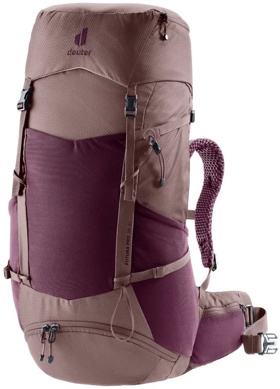 Deuter Futura PRO 38 SL Hiking Daypack, Colour: Cassis-Ashrose