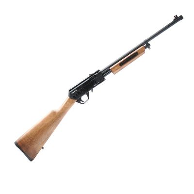 Derya TM22 Pump-Action Rifle, 22 LR 18" Barrel, Wood Stock