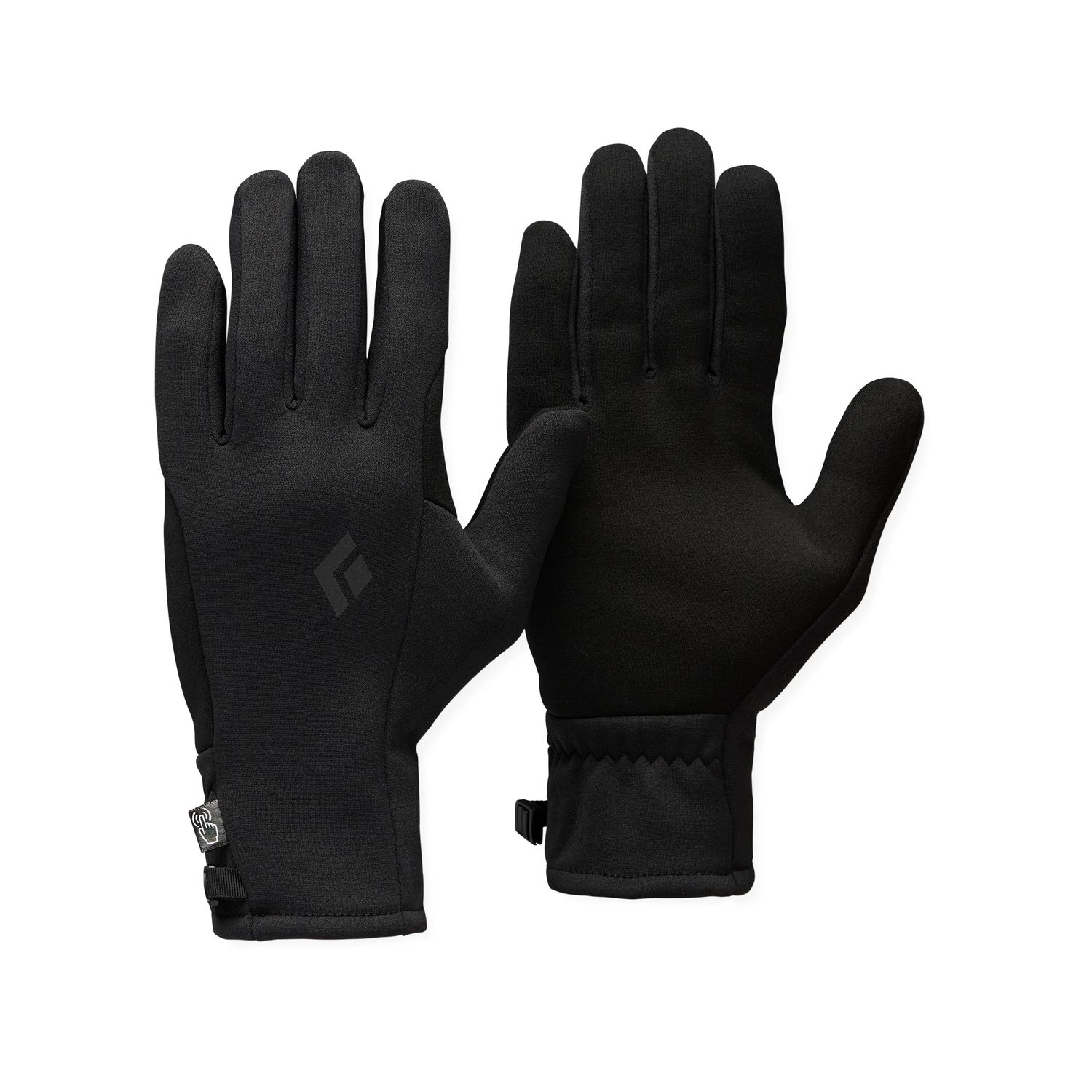 Black Diamond Midweight Screentap Liners, Size: Sm, Colour: Black
