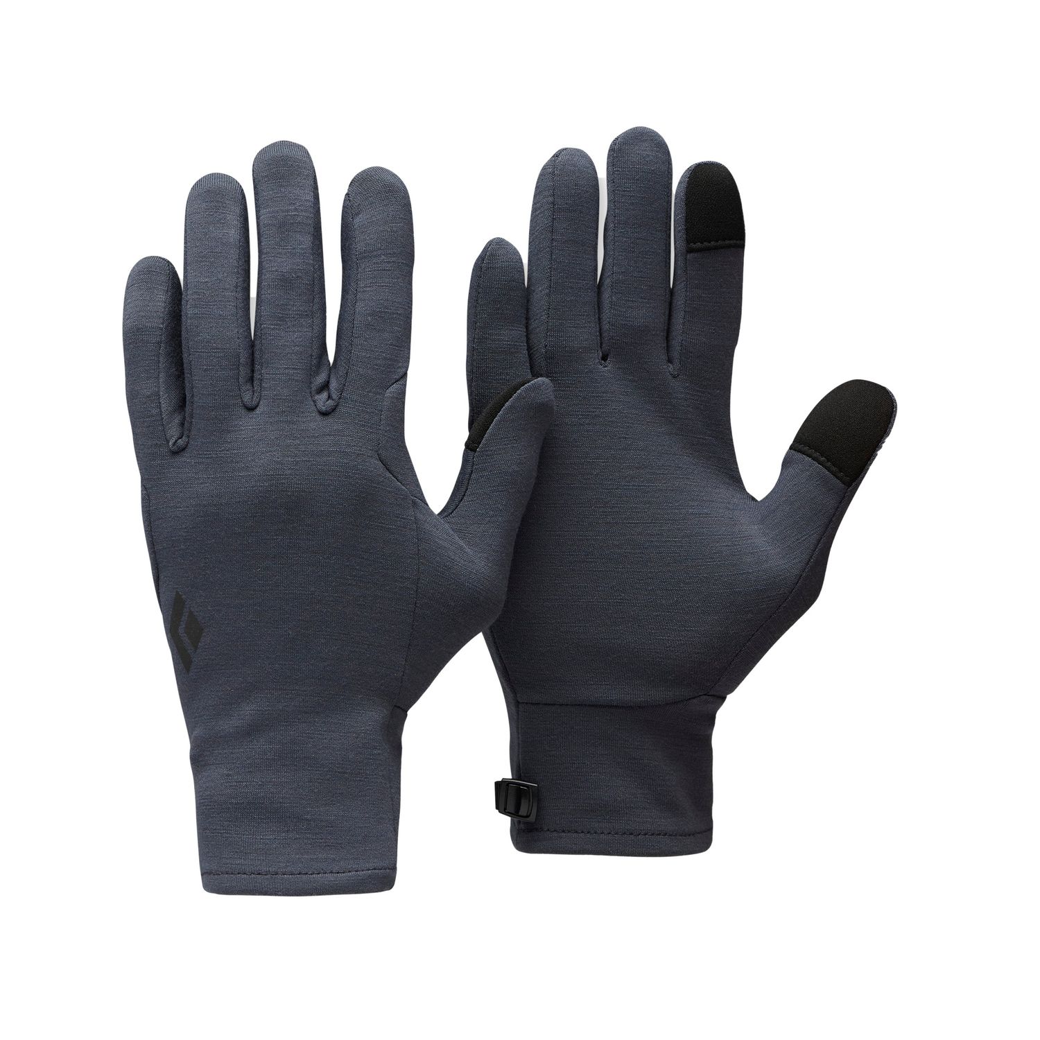 Black Diamond Midweight Wool Liners, Size: XS, Colour: Charcoal