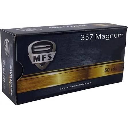 MFS 357 Mag 158 Grain FMJ-FP, 50/Box