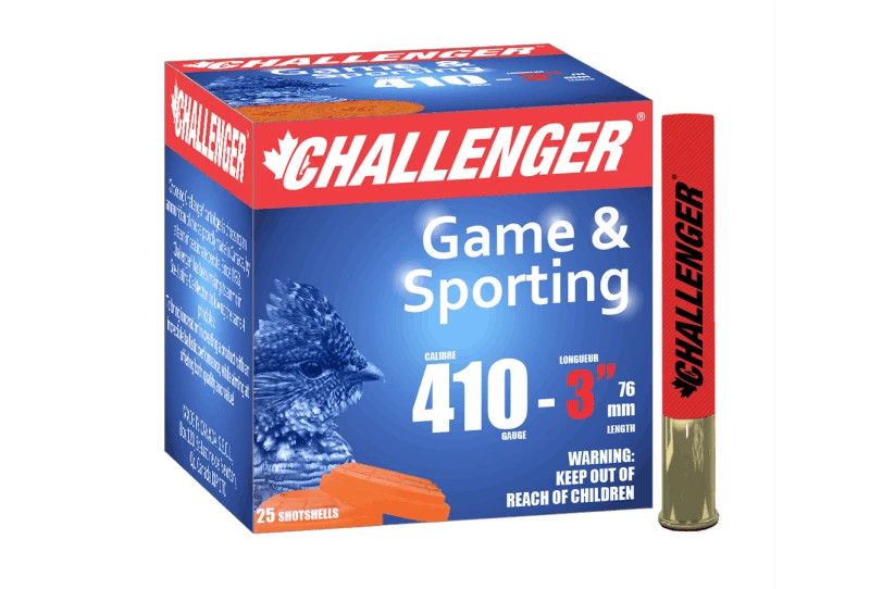 Challenger Lead Shot High Brass 410 Gauge 3" 11/16 oz. #5
