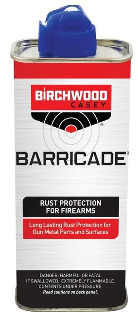 Birchwood Casey Barricade Rust Protection Spout Can 4.5 Oz Birchwood Casey Barricade Rust Protection Spout Can 4.5 Oz