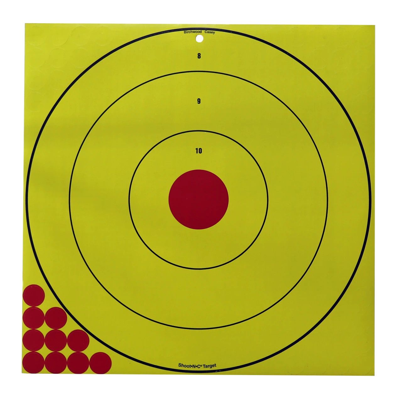 Birchwood Casey Long Range Bullseye Targets 5/Pack
