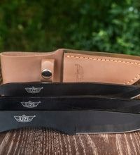 UZI 3-pack Throwing Knives w/ Leather Pouch