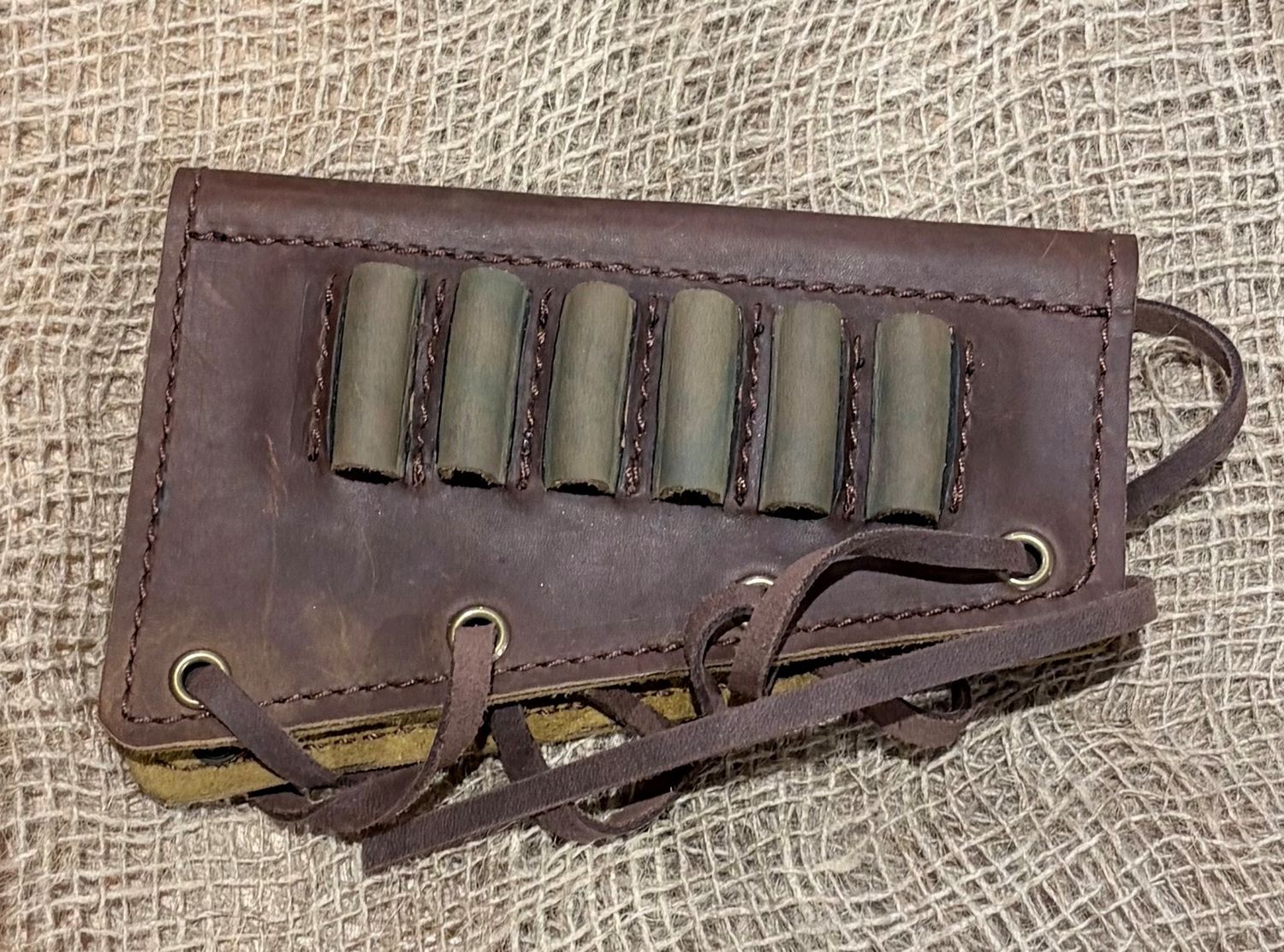 Cadsand Blades Leather Ammo Buttstock Carrier