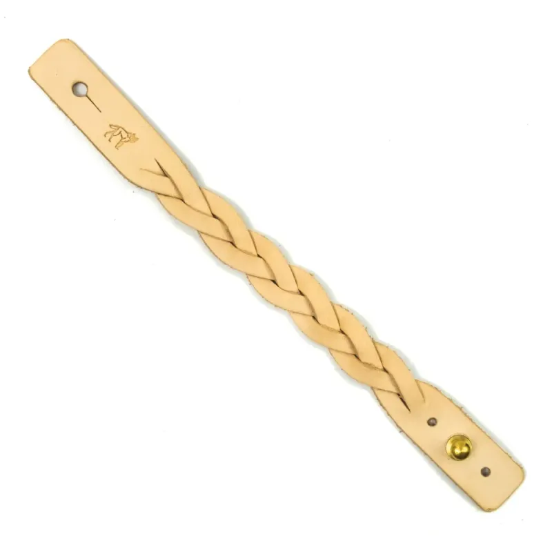 Braided Leather Bracelet Rawhide Leather