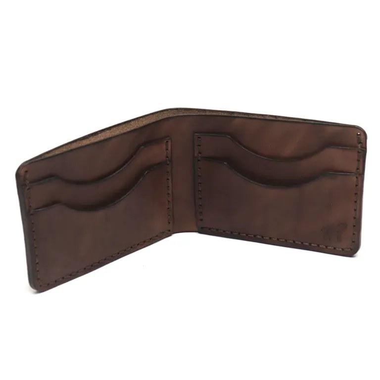 Brown Bifold Leather Wallet NO.5