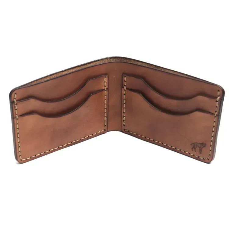 Bifold Leather Wallet NO.5 Havana