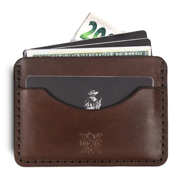 Minimalist Leather Wallet No.3 Brown