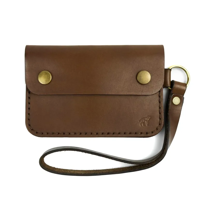 SARA Brown Leather Wallet