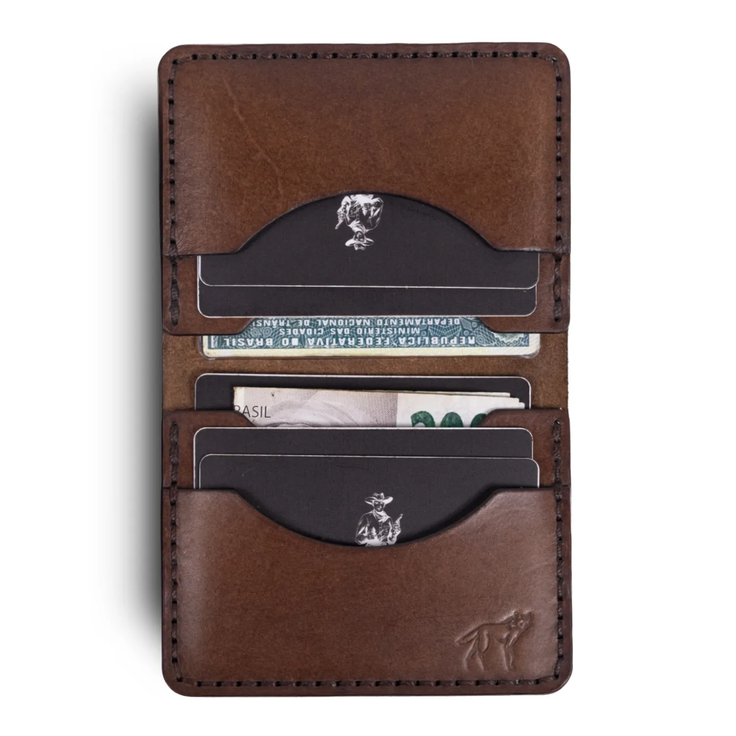 Leather Wallet No.22 – Brown