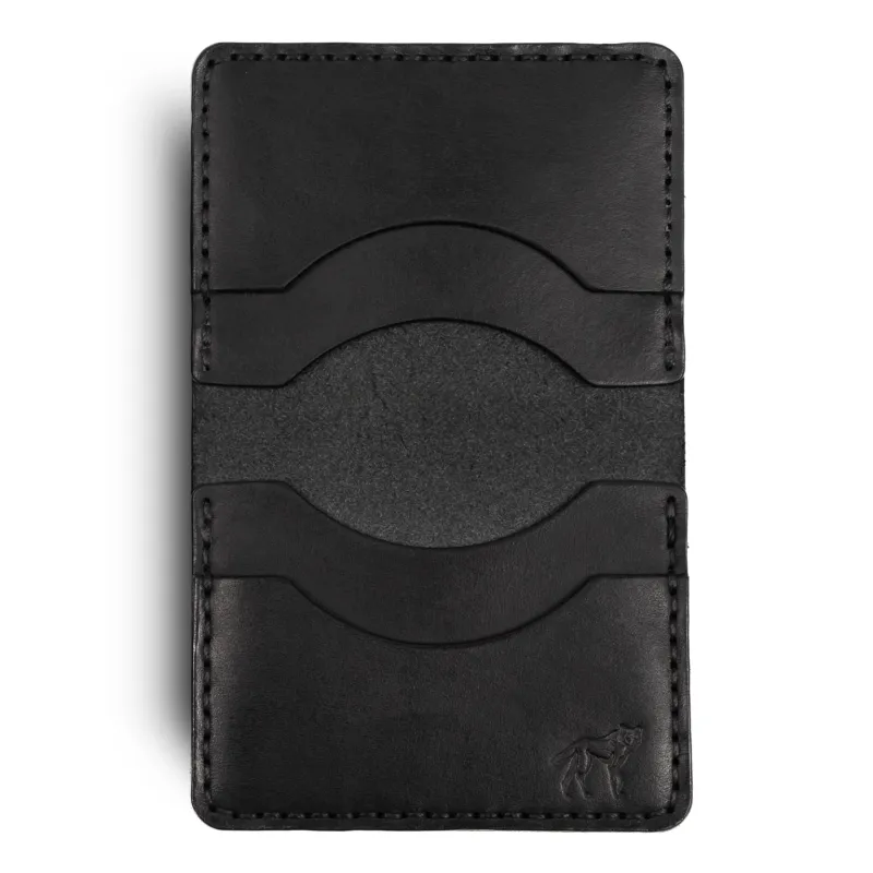Leather Wallet No.22 – Black