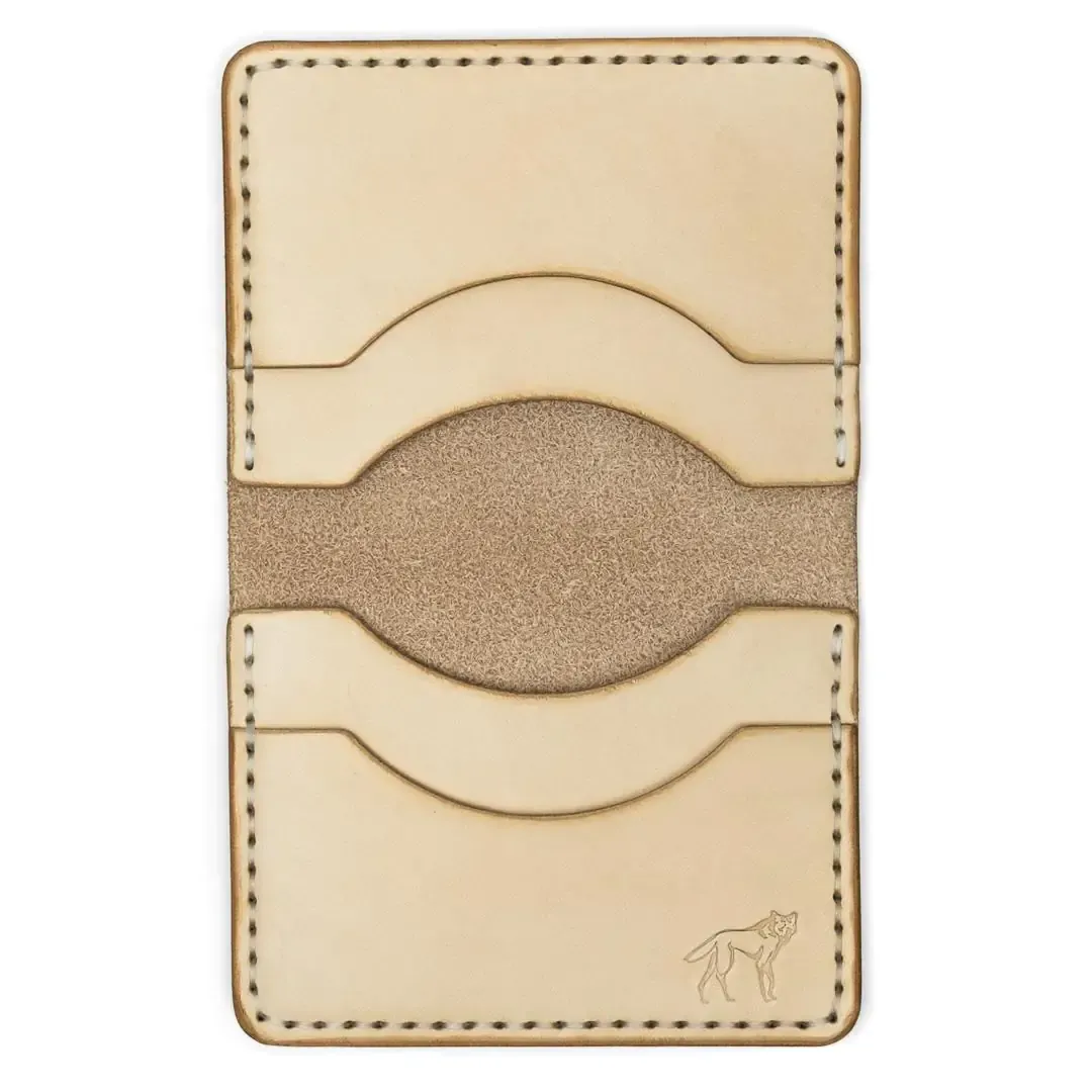 Leather Wallet No.22 – Natural Leather