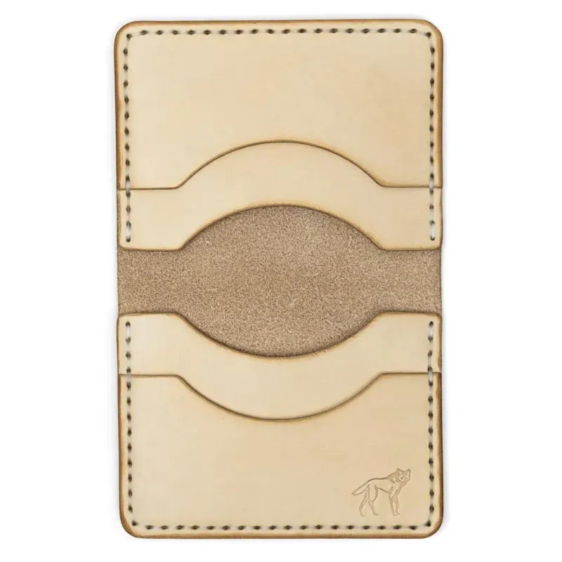 Leather Wallet No.22 – Natural Leather