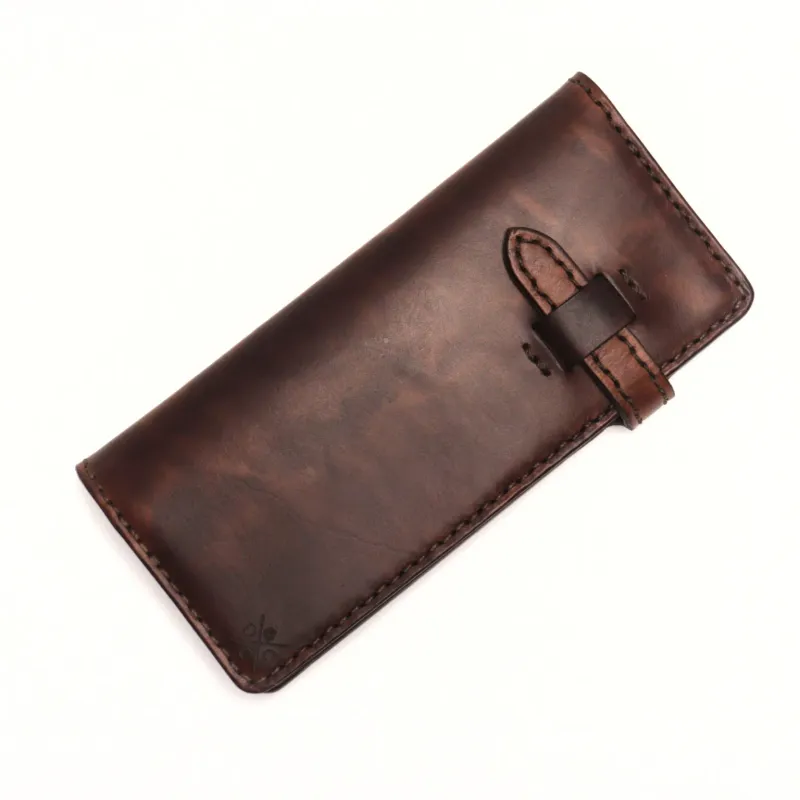 Leather Wallet | No.10 – Brown