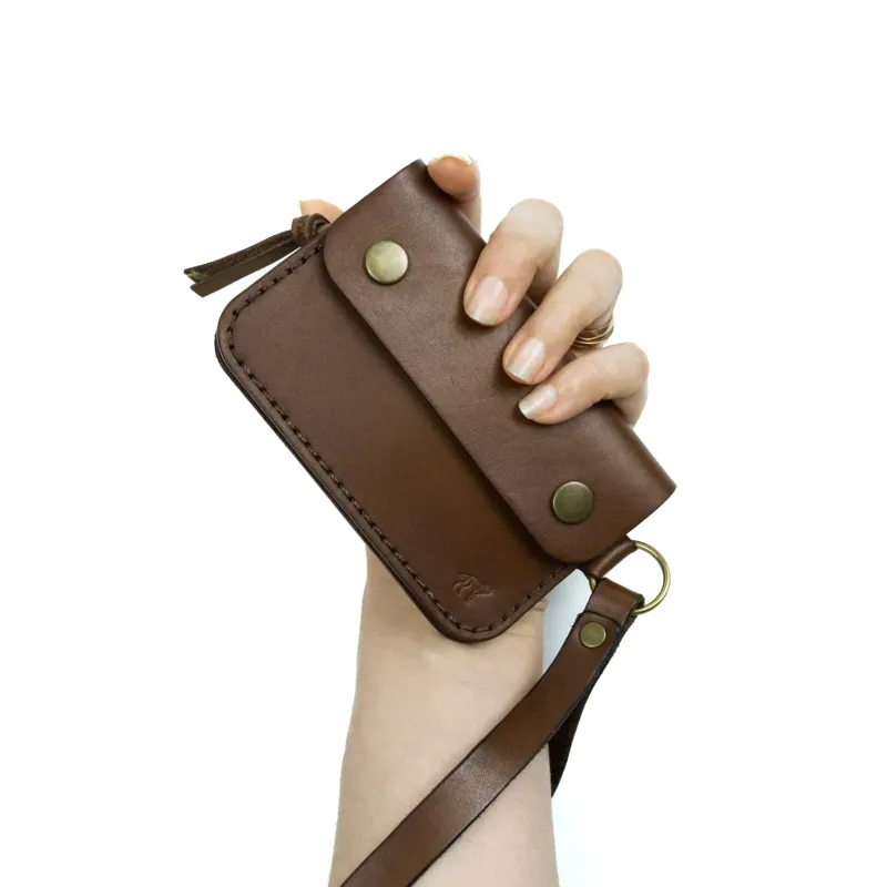 BROWN SARA KIT - WALLET AND BELT