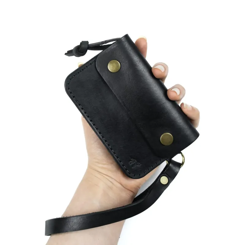 SARA BLACK KIT - WALLET AND BELT