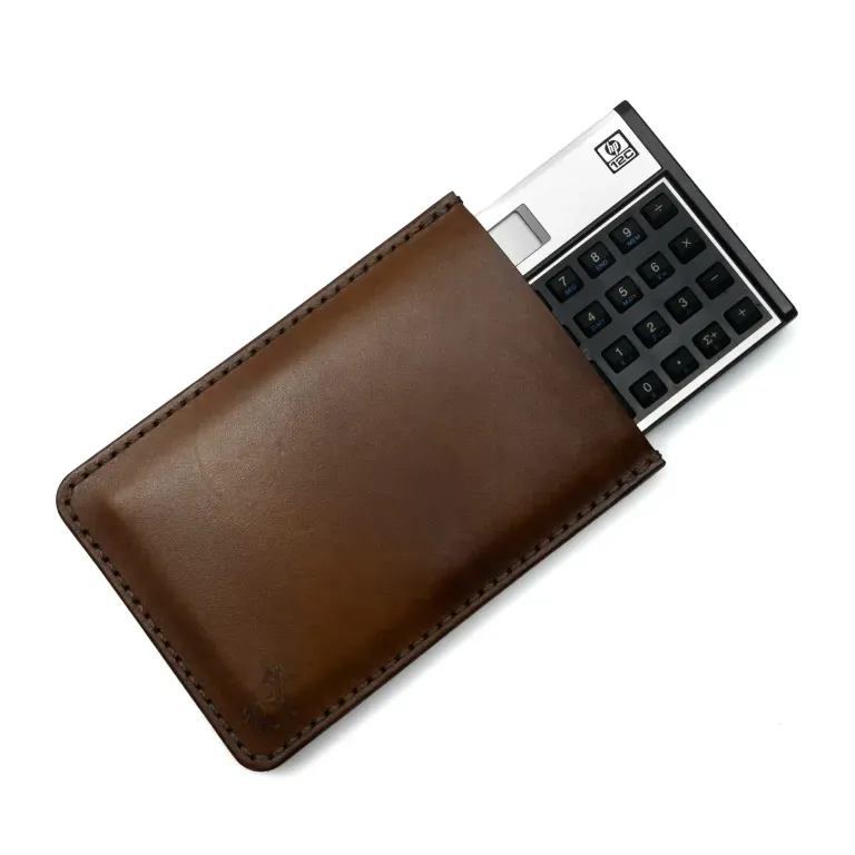 Leather Case for HP12C Calculator