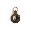 Leather Keychain AIRTAG Brown