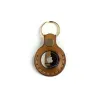 Leather Keychain AIRTAG Havana