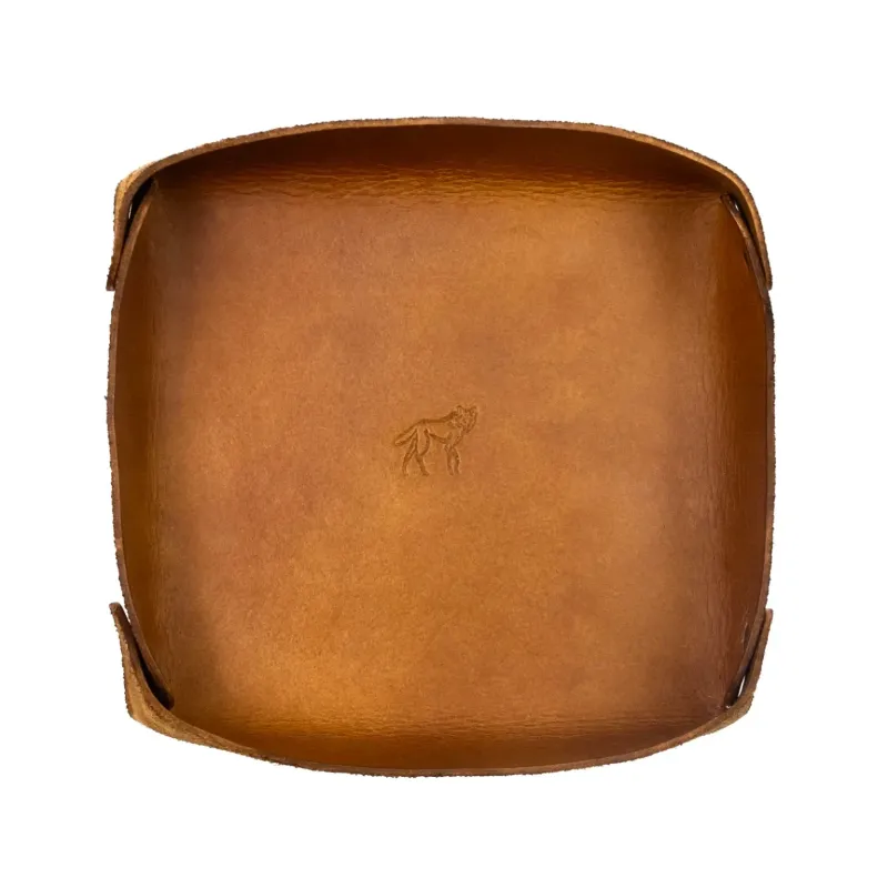 Havana Leather Desk Tray