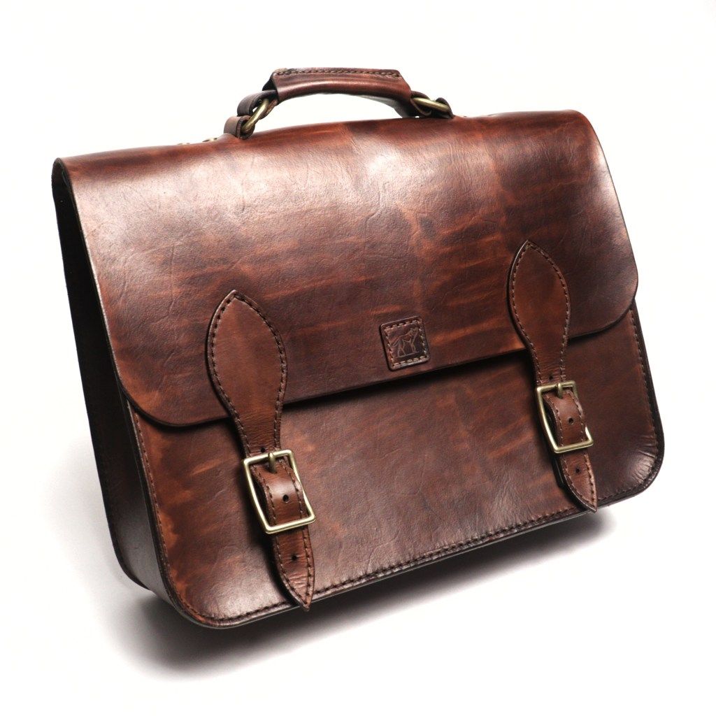 Leather Briefcase NO.82 Brown